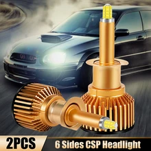 

H1 H7 H11 9005 9006 Car LED Haedlight 12000 LM/pair Led Lights 6000K White IP68 Waterproof Auto Headlight Accessories Dropship