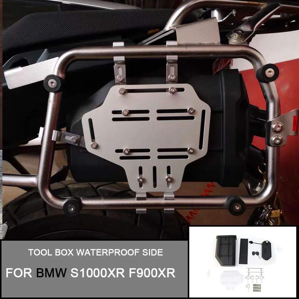 

For BMW S1000XR For BMW F900XR Motorcycle Toolbox Tool Box Waterproof Side Decorative Toolbox Side Decorative
