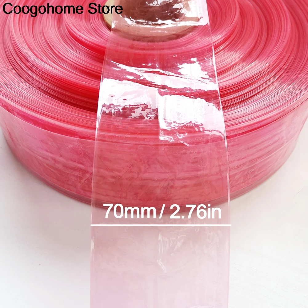 BBQ Sausage 70mm Plastic Sausage Casings Machine Filling Tools Fresh Keep Bags Casing for Sausages Hot Dog Ham Maker Stuffer