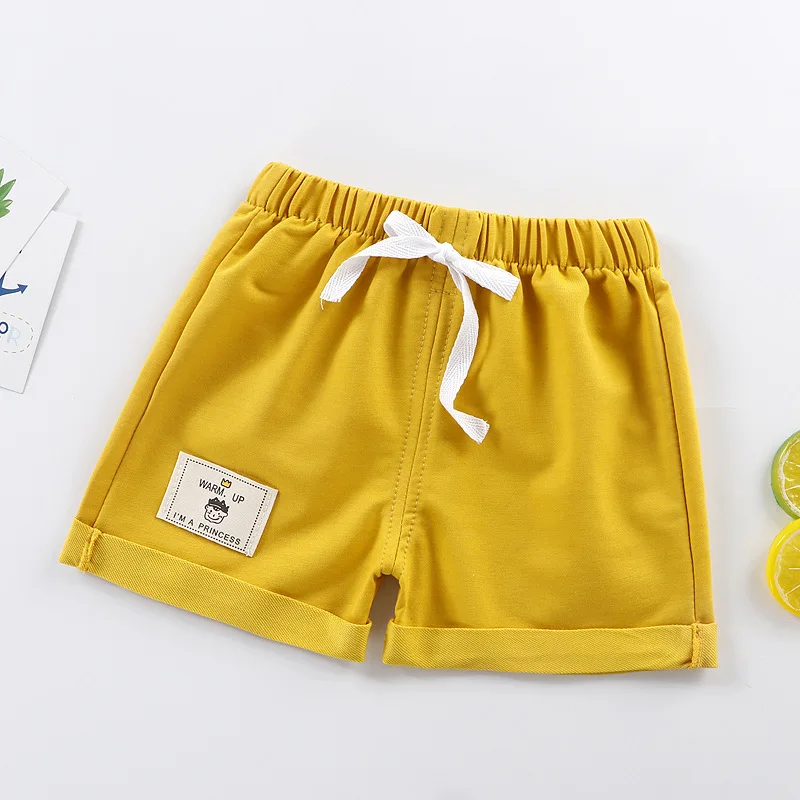 12M To 5T Newborn Baby Shorts for Boy Casual Solid Baby Kids Shorts Pants Boys Summer Thin Boy Clothes