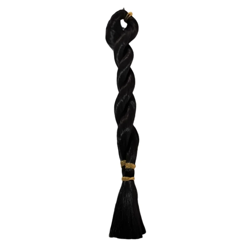 60cm DIY Puppenhaarbaum aus weicher Seide, hitzebeständig, für BJD-Puppen-Haartransplantation – Detail 13