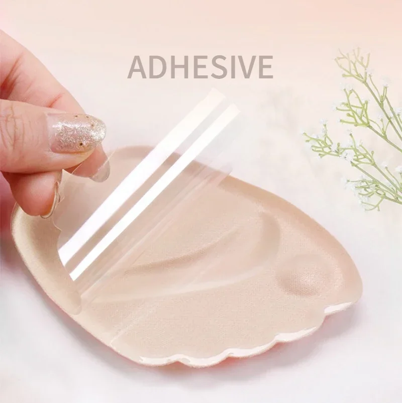 Women forefoot shoe insoles silicone gel cushion pain relief support insert pad