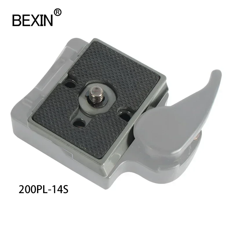 Quick Release Clamp Plate Camera Mount Adapter Support Plate Bracket 200PL-14 For Manfrotto 323 Tripod Monopod Head 200PL Clamp camera clamp camera tripod plate camera tripod adapter camera mount plate tripod adapter mount