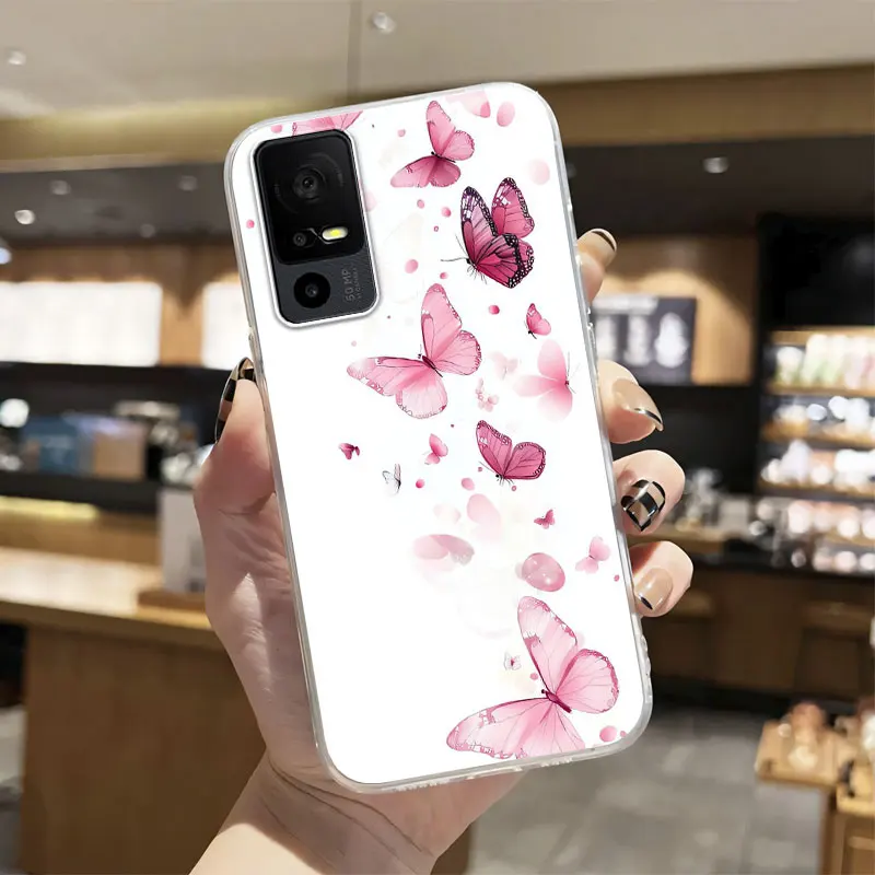 Luxury Transparent Silicone Shockproof Phone Case