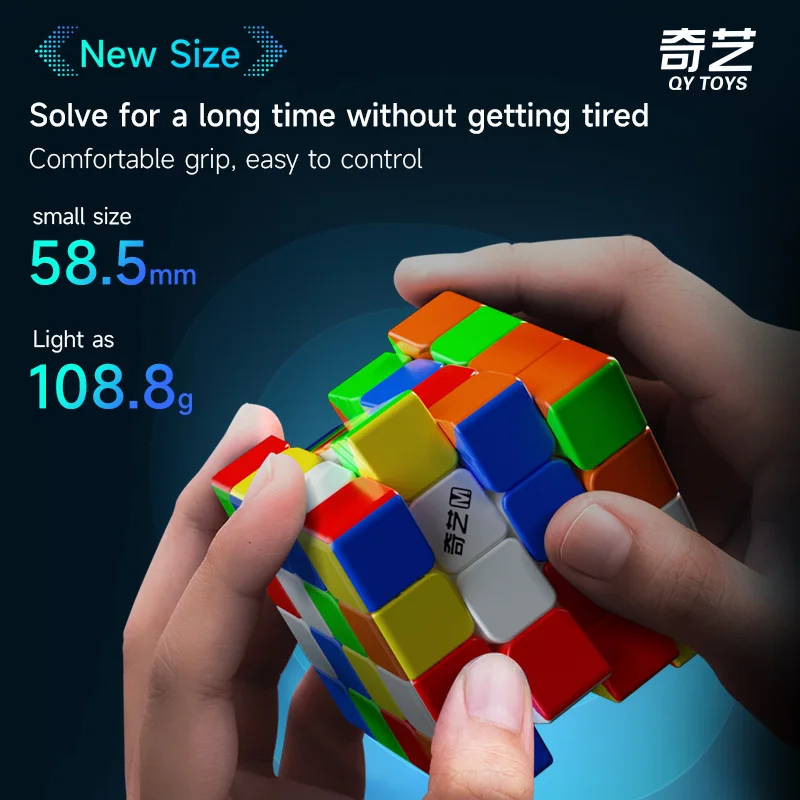 QiYi M Pro Magnetic 4x4x4 Magic Cube Professional 4x4 Speed Puzzle Children's Fidget Toys
