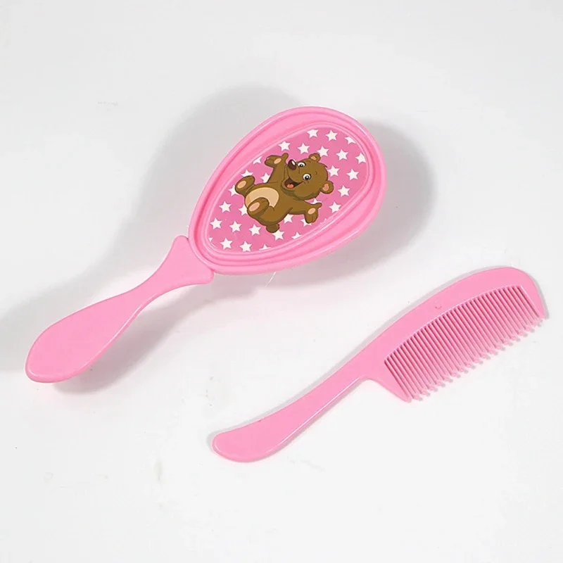 2PCS/Set Soft Infant Comb And Hairbrush Set For Baby Safety Tangle Children Brushes Of Hair Care Products Hairbrush