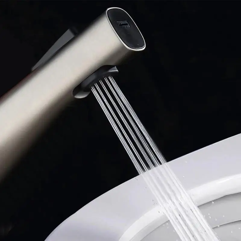 Pressurization Toilet Bidet Sprayer Shower Head Universal 4'' Point WC Clean Handheld Bathroom Accessories Water Hose Spray 4