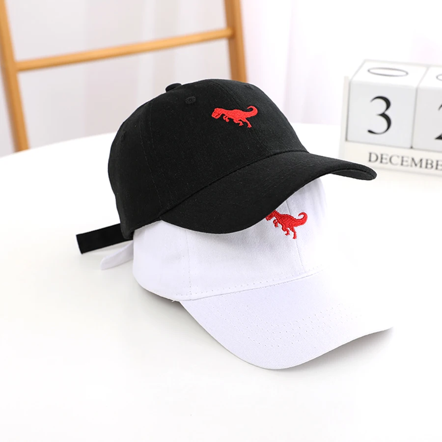 New Boys Dinosaur Baseball Cap Kids Sun Hat Trucker Hat Adjustable Baseball Hat Beach Hat for Girls' Accessories 2-8 Years Old 3