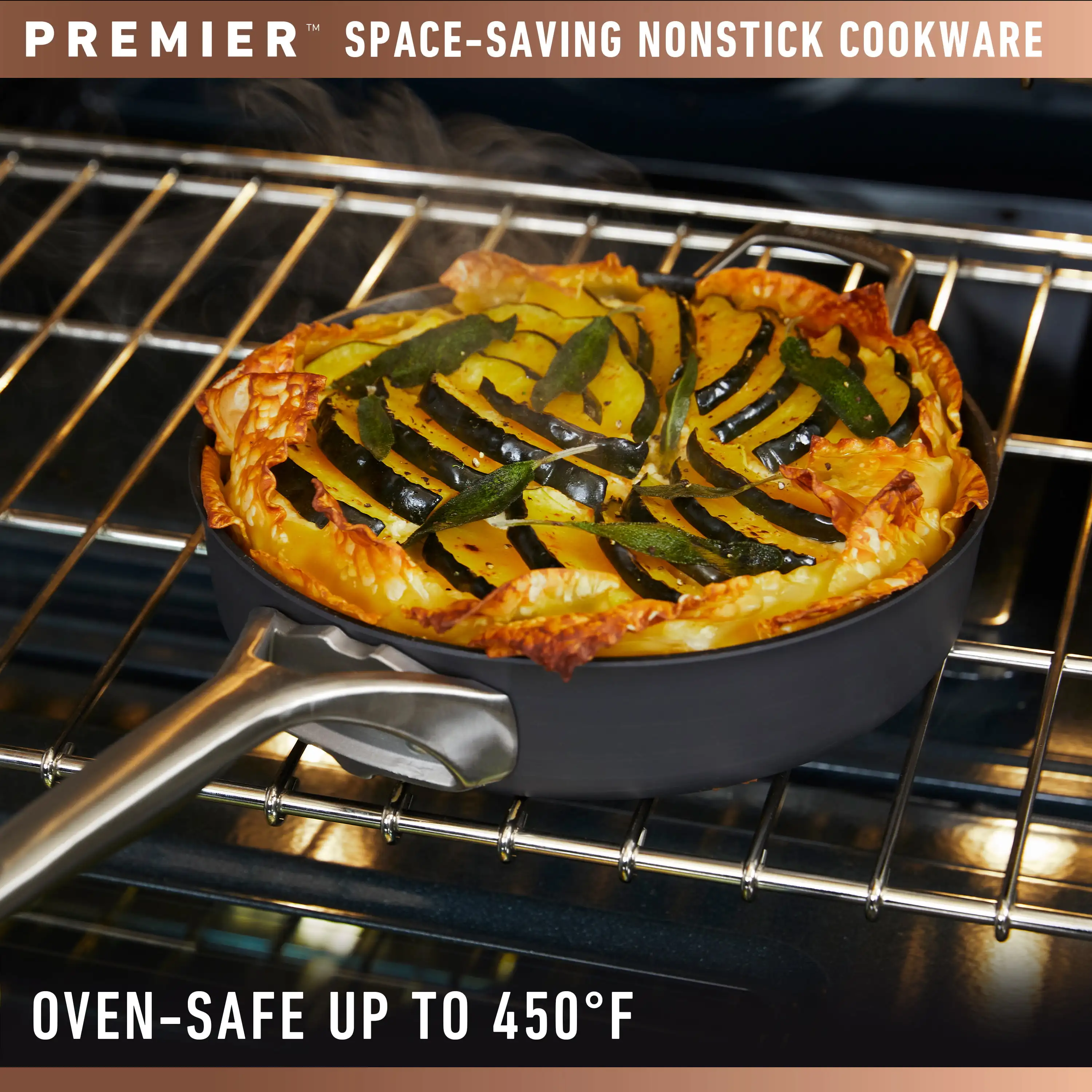 Calphalon Premier Space-Saving MineralShield Nonstick 12-Inch Everyday Pan  with Lid - AliExpress