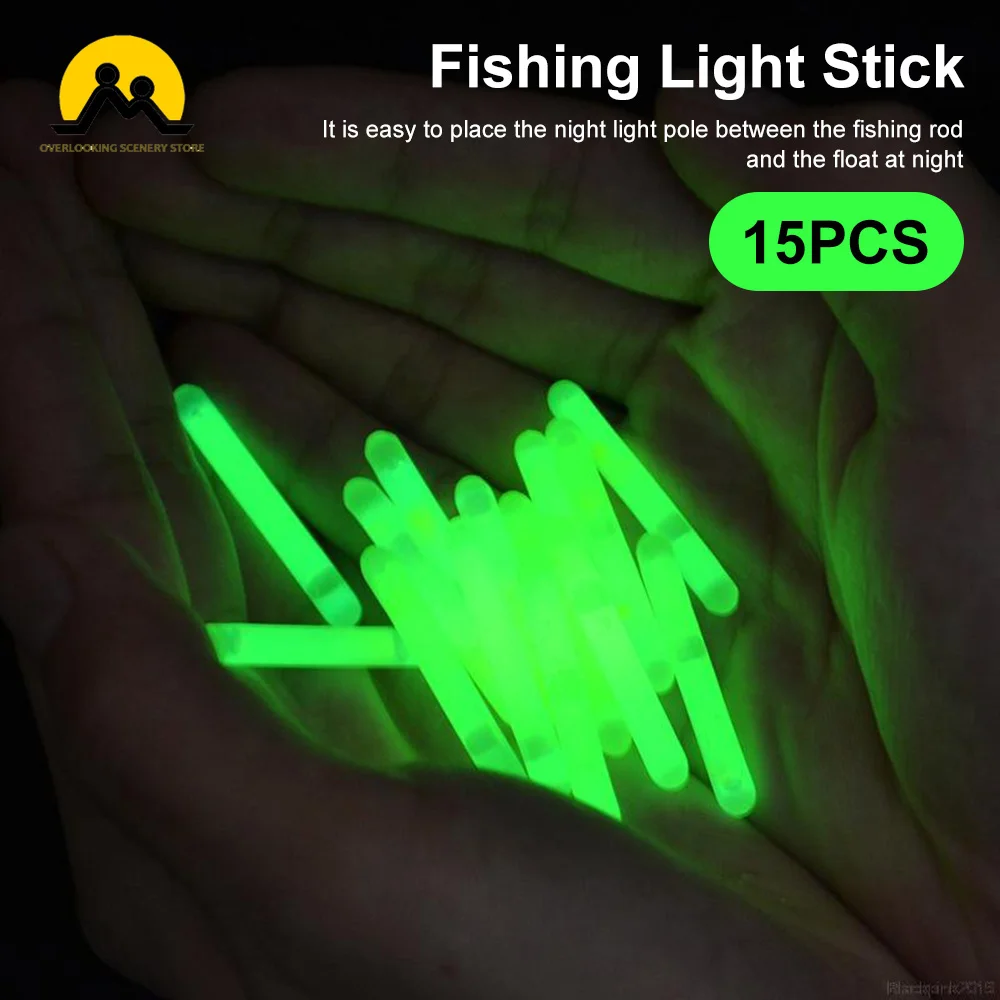 15pc/lot Fishing Light Float Light Stick Night Float Rod Light Dark Glow  Fluorescent Fishing Float Light Stick Fishing Accessory - Fishing Float -  AliExpress