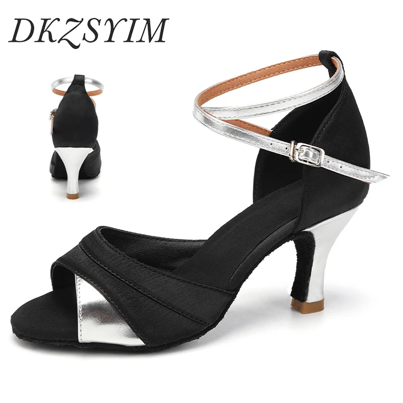 Dance Shoes Woman Latin Dance Shoes Ladies Girls Ballroom Dancing Shoes