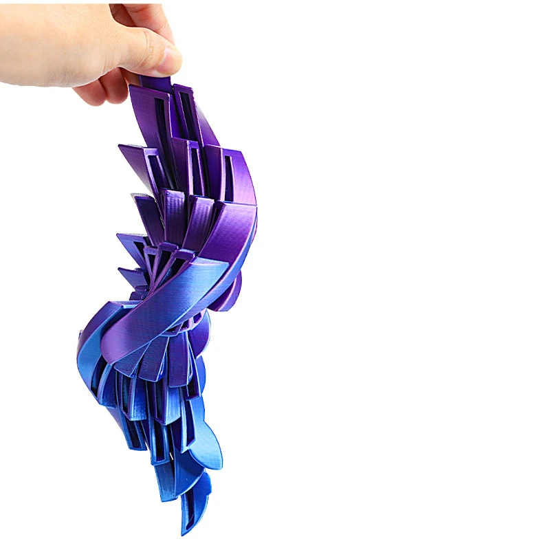3D Gedruckt Katze Form Fingertip Dekompression Verwandeln Spielzeug Nette Katze Shapedesktop Ornament Erwachsene Stress Relief Werkzeuge – Detail 6