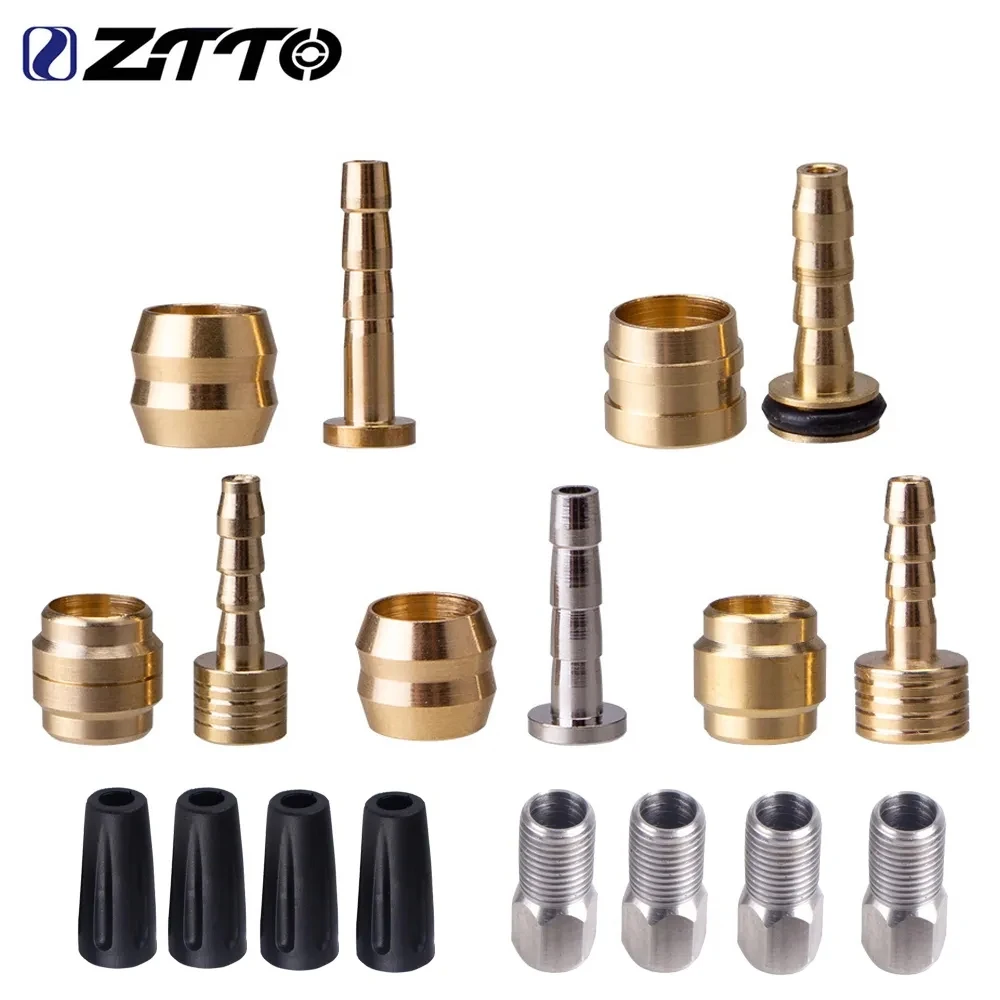 

ZTTO 4 комплекта горный велосипед гидравлический дисковый тормоз масло шланг соединитель горный велосипед кабель вставка и Олива Блокировка болтов набор BH59 BH90