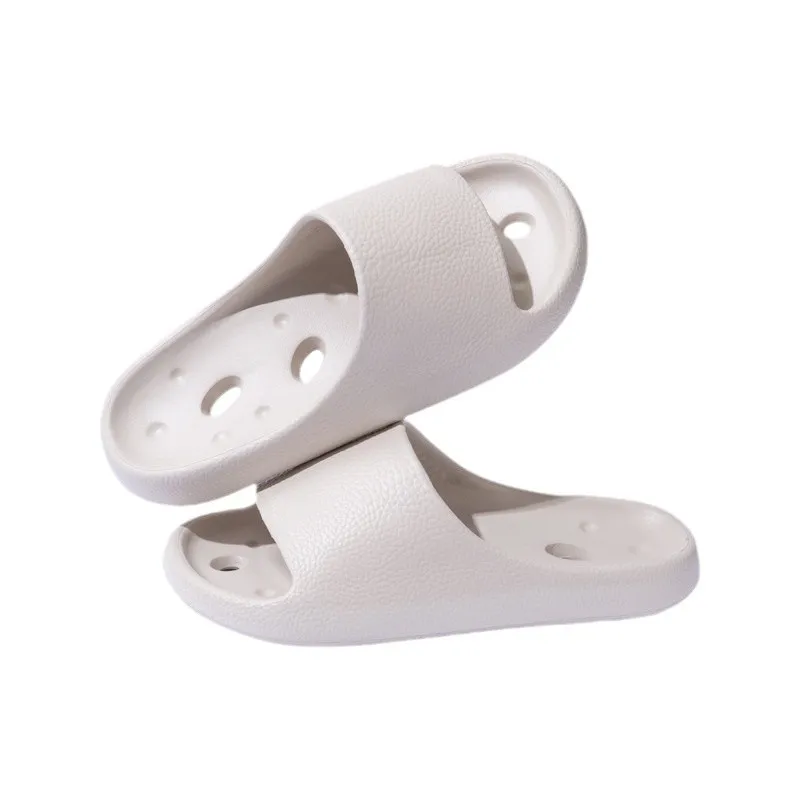 EVA Antislip Sole Leaking Water Bathroom Slippers Toilet Slides Shower Comfortable Light 5