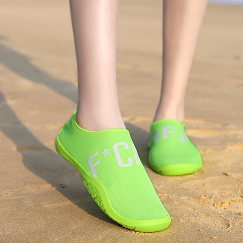 High Quality Unisex Indoor Fitness Shoes Large Size Women Outdoor Wading Shoes Couple Vacation Beach Swim Shoes Men Aqua Shoes
