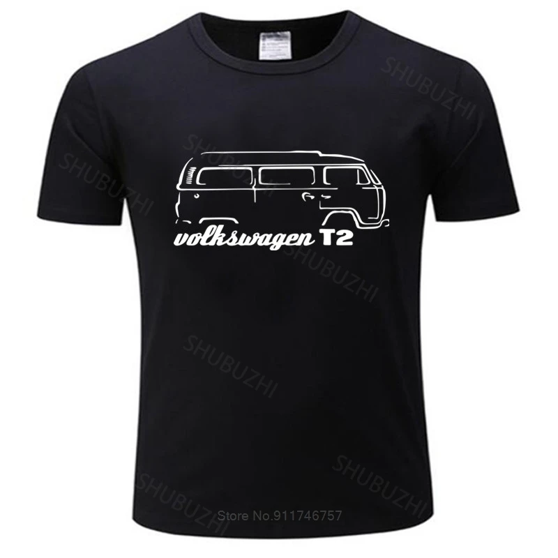 

Tshirt men summer top tees Germany Car Campers Van T Shirt T2 Westfalia Surfer Air Cooled Gift Dad Uncle Brother tee-shirt