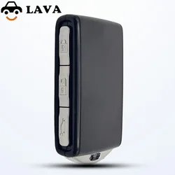 LAVA Key Smart Remote Car Replacement Key Shell Case (Black shell)