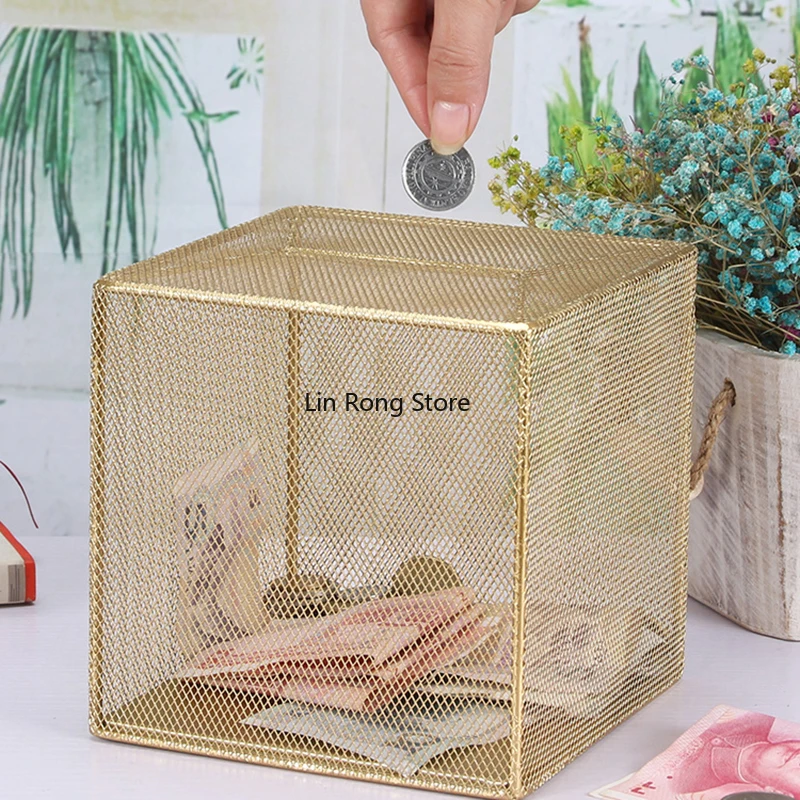 

Child Piggy Bank That Does Not Open Safe Box Large Piggy Bank Cash Box Adult Girl Child Boy Salvadanaio Coin Organizer AB50QG