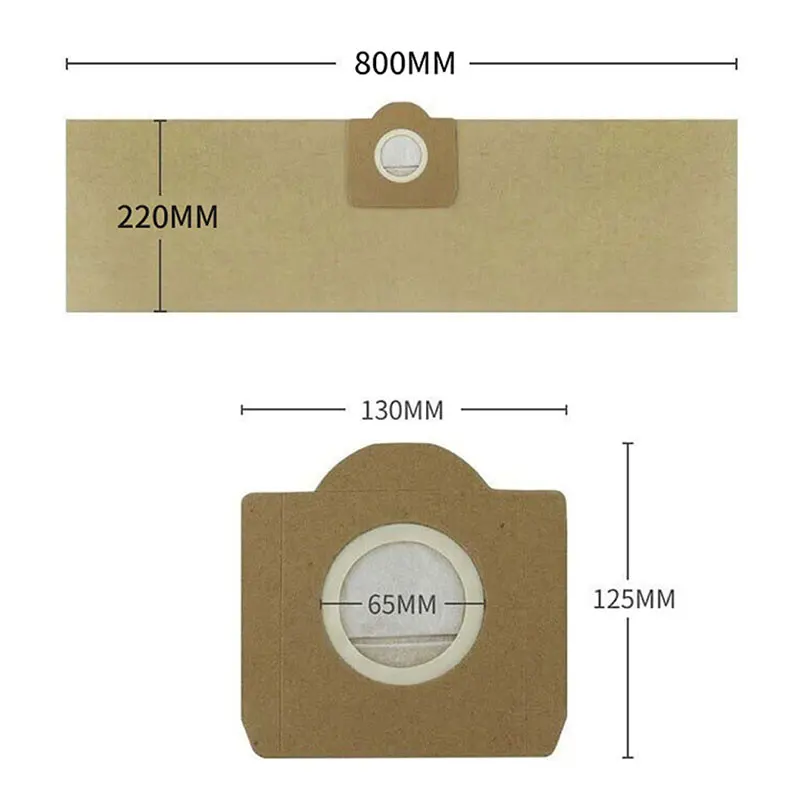 كيس لجميع الغبار فلتر خرطوشة Hepa ل Karcher WD3 MV...