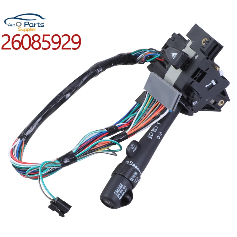 

Новый комбинированный переключатель рулевого сигнала 26085929 для Buick Century 1997-2005 для Regal 1997-2004 26049071 88963625