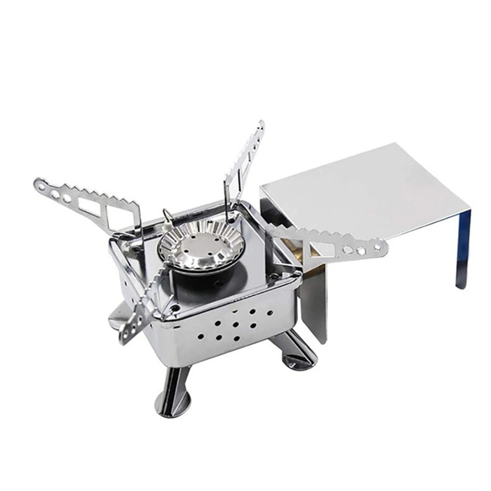 

Stainless Steel Gas Stove Portable And Easy Operation For Hiking Use