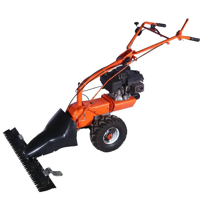 

SM-03-7.0HP Hand propelled gasoline lawn mower, agricultural orchard weeding machine