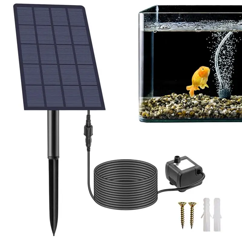 

Pond Aerators For Outdoor Ponds Aquarium Fish Tank Air Pump Pool Aerator Outdoor Low Noise Solar Powered Water Circulation Pump