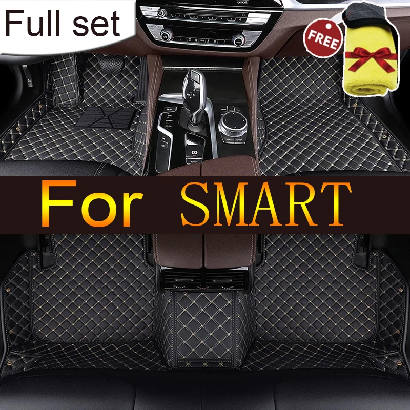 Tappetini Auto In Pelle Per Smart Fortwo 2 Posti Forfour Smart Fortwo 2 Posti Forfour 4 Posti Roadster Accessori Auto