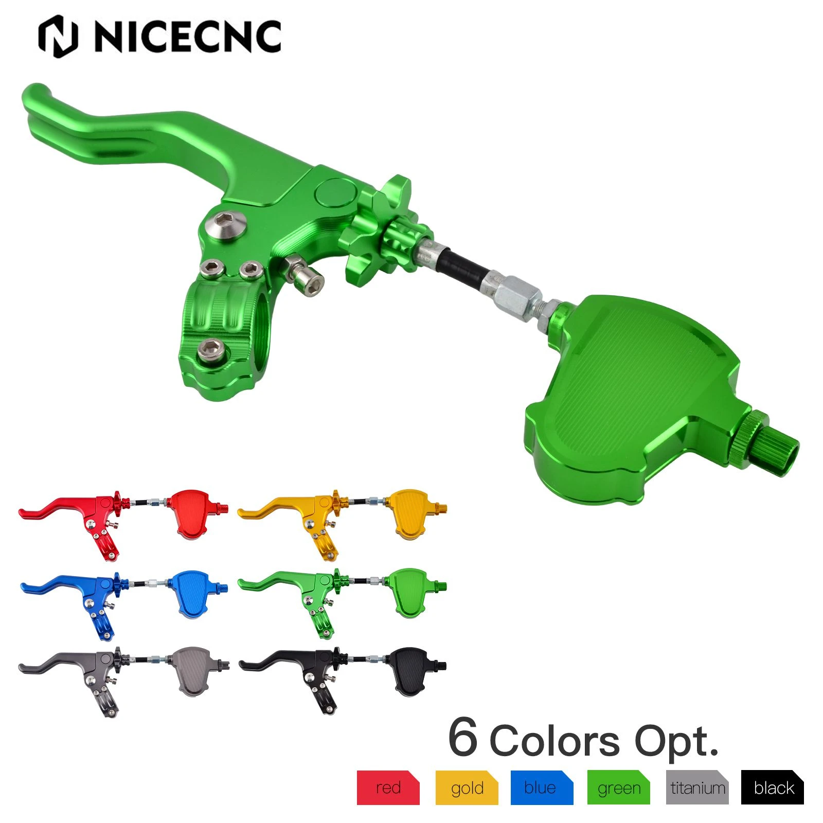 Short Stunt Clutch Lever Easy Pull Cable System For Kawasaki Z650 Z750