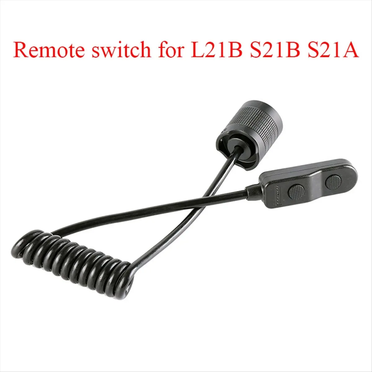 컨보이 L21B S21B S21A 손전등용 A73T 원격 스위치 40-85cm 확장 가능