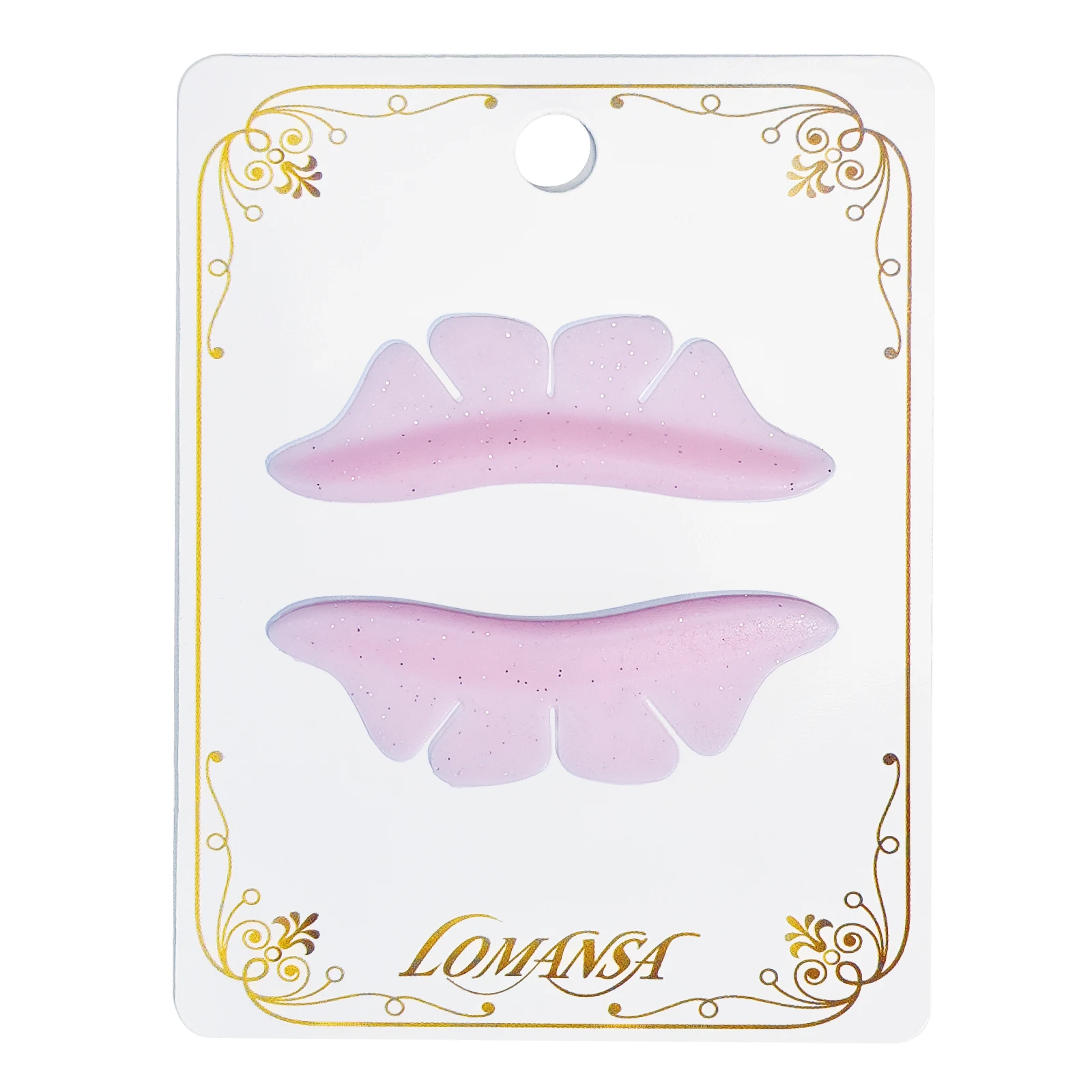 LOMANSA 1 Çift Simli Kelebek Kirpik Lifting Pedi Kirpik Perma Çubuğu Kalkanı Kirpik Kaldırma Pedleri 3D Kirpik Kıvırıcı Uzatma Aksesuarları