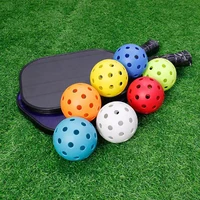 Luminous Pickleball 74MM Durable Night Light Green Ball 40 Holes Outdoor Competition Pickleball Balls Glowing In The Dark 3