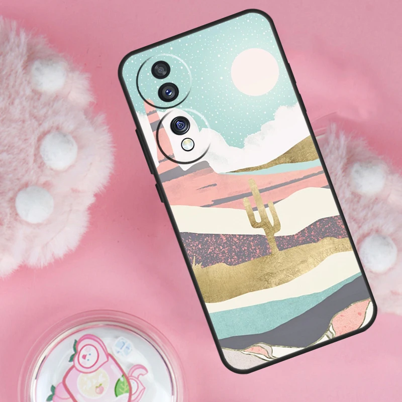 Stylish Cactus Design Protective Phone Case