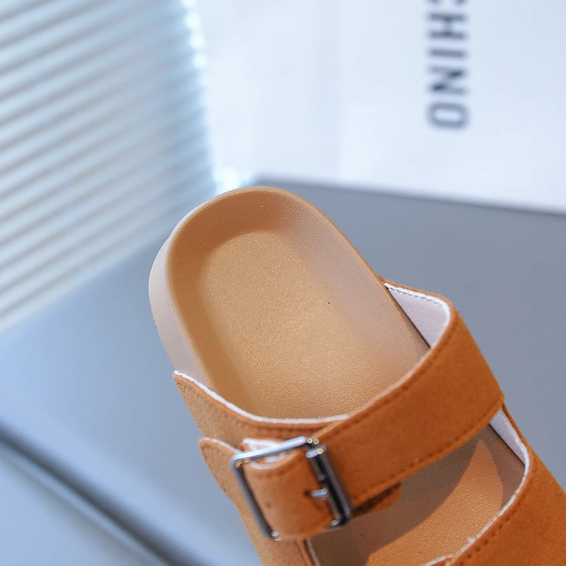 Summer Kids Buckle Strap Sandals for Boys Girls