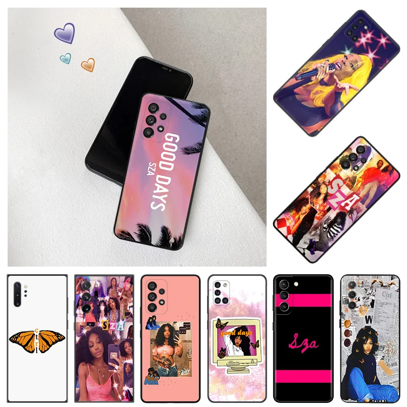 Custodia Per Telefono Per Samsung S24 Plus S23 Fe S22 S21 S20 S10 Lite Galaxy Note20 Ultra Sza Solana Imani Rowe Custodia Protettiva Per Fotocamera