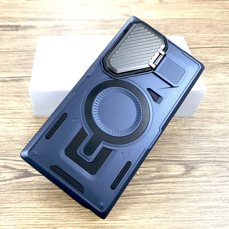 Shockproof Armor Case with MagSafe Charging Compatibility