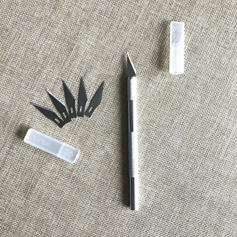 1 Set Stainless Steel Silver Carver Penknife Soft Making Puppet Pottery DIY Accessories Clay Sculpture Tool polymer clay tools,pottery tools,clay sculpting tools,pottery sculpting tools,clay craft tool