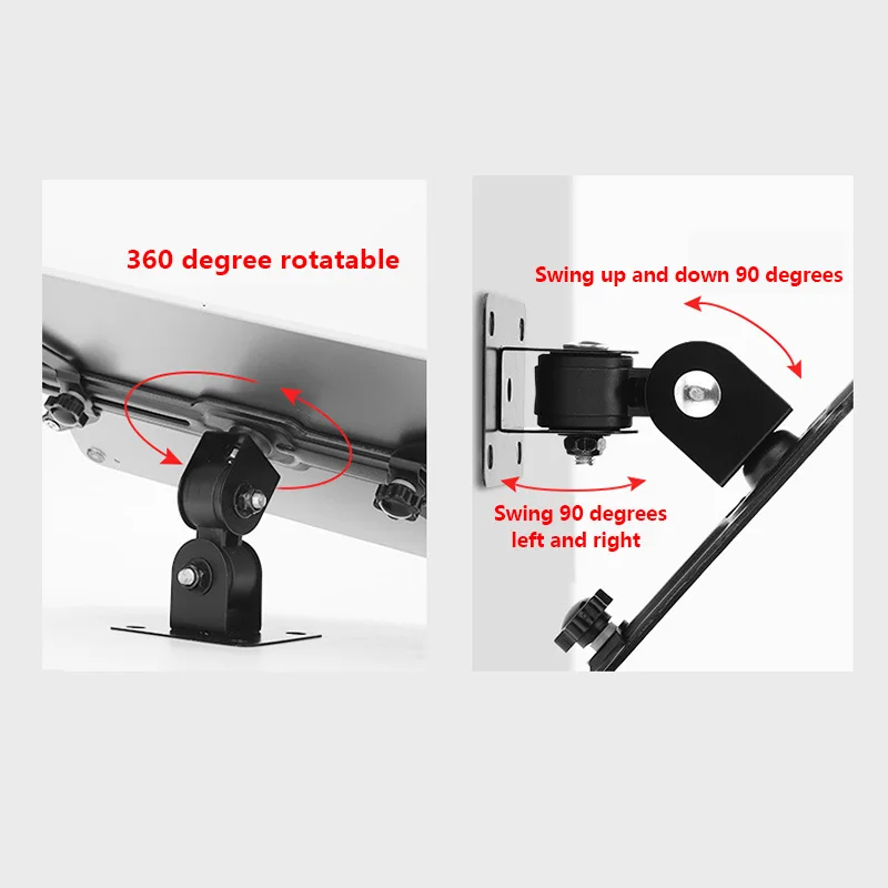 360 ° Flexible Long Lazy Arm Stand Holder Tablet for 7 to 13inch iPad Wall Mounted Universal Bracket Home Office Anti-theft Wall 4
