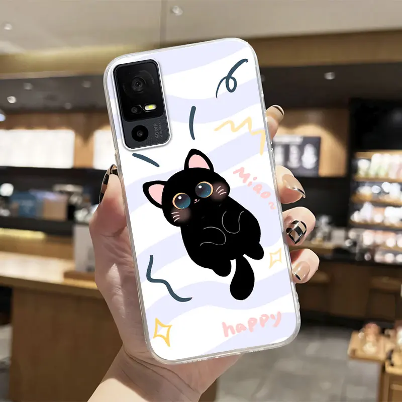 Luxury Transparent Silicone Shockproof Phone Case