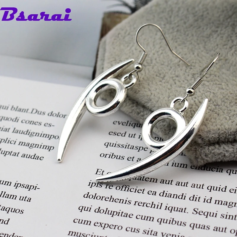 Brdwn orochimaru cosplay Anhänger Zink legierung Ohrring – Detail 4