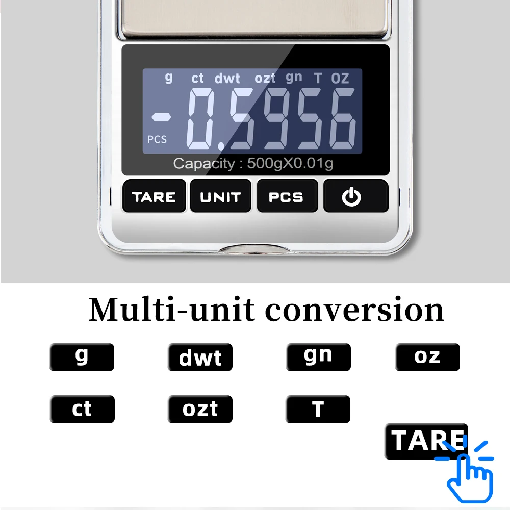 Digital Scale Jewellery Scales Weight Balance Gram Scale