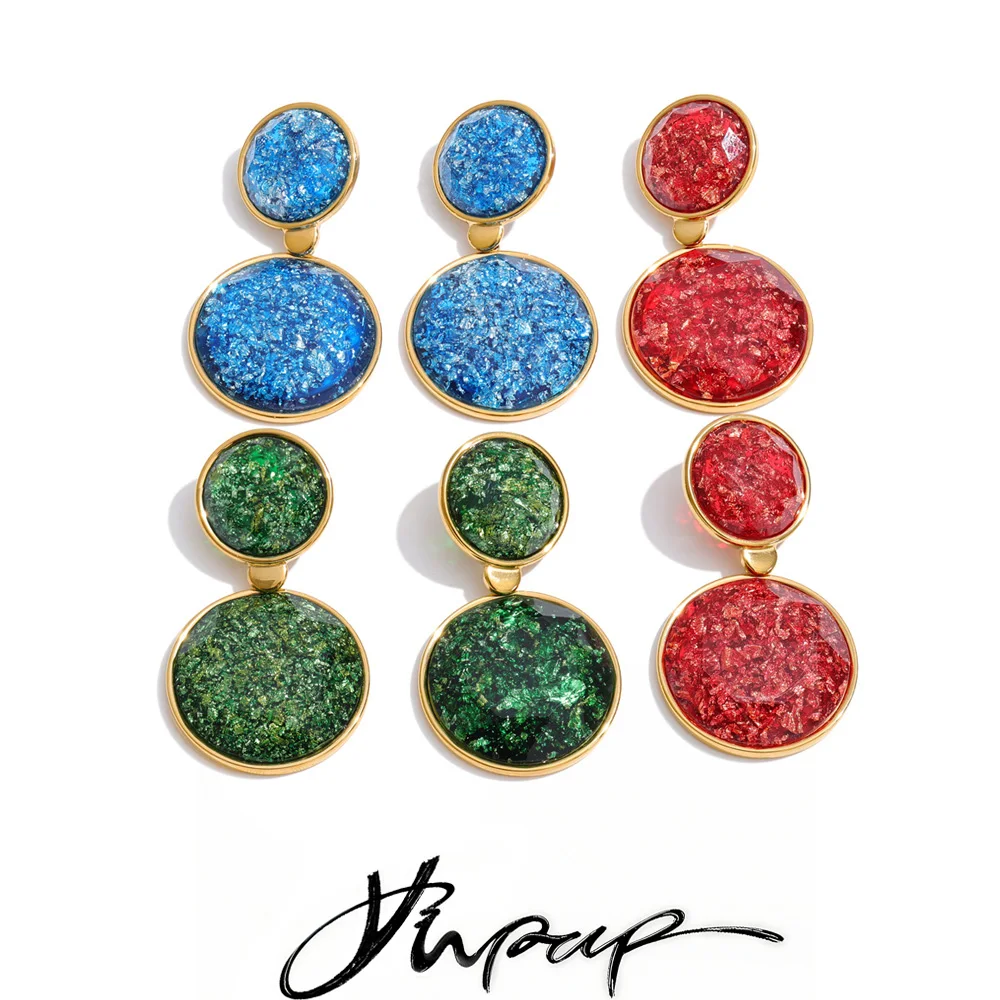 Yhpup Earrings Waterproof Resin Accessories