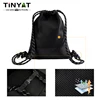 TINYAT Large Capacity Waterproof Drawstring Backpack for Men and Women, Lightweight Polyester Travel and Fitness Sports Bag 6