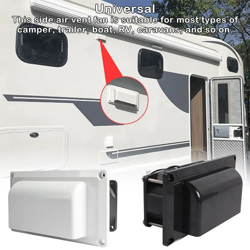 

Universal RVs Side Air Vent with Grille Caravan Ventilation Exhaust Fans