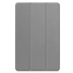 Enhanced Tri - Fold PU Leather Tablet Case, Smart and Protective Design for M10 (3rd Gen) 10.1 (GRAY)