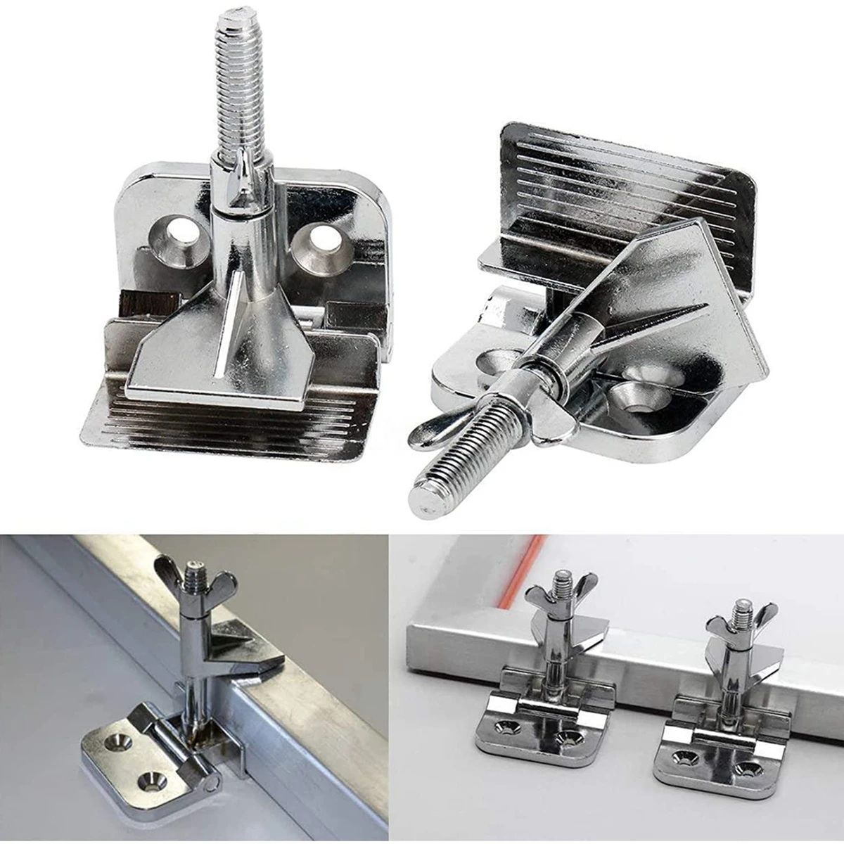 EsportsMJJ Vlinder Scharnier Klem voor Zeefdruk Frame Zeefdruk Klemmen DIY Hobby Tool voor Bevestiging Zeefdruk Mesh - S