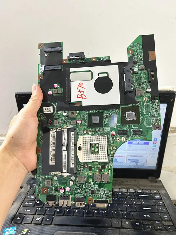 

for lenovo b570 z570 motherboard 10254-2 ,N12M-GS-B-A1 1GB,Full works ,used