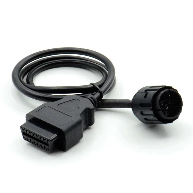 OBD2 Cable 10 Pin Adapter for BMW Motorcycles 10Pin To 16Pin Diagnostic Connector Extension