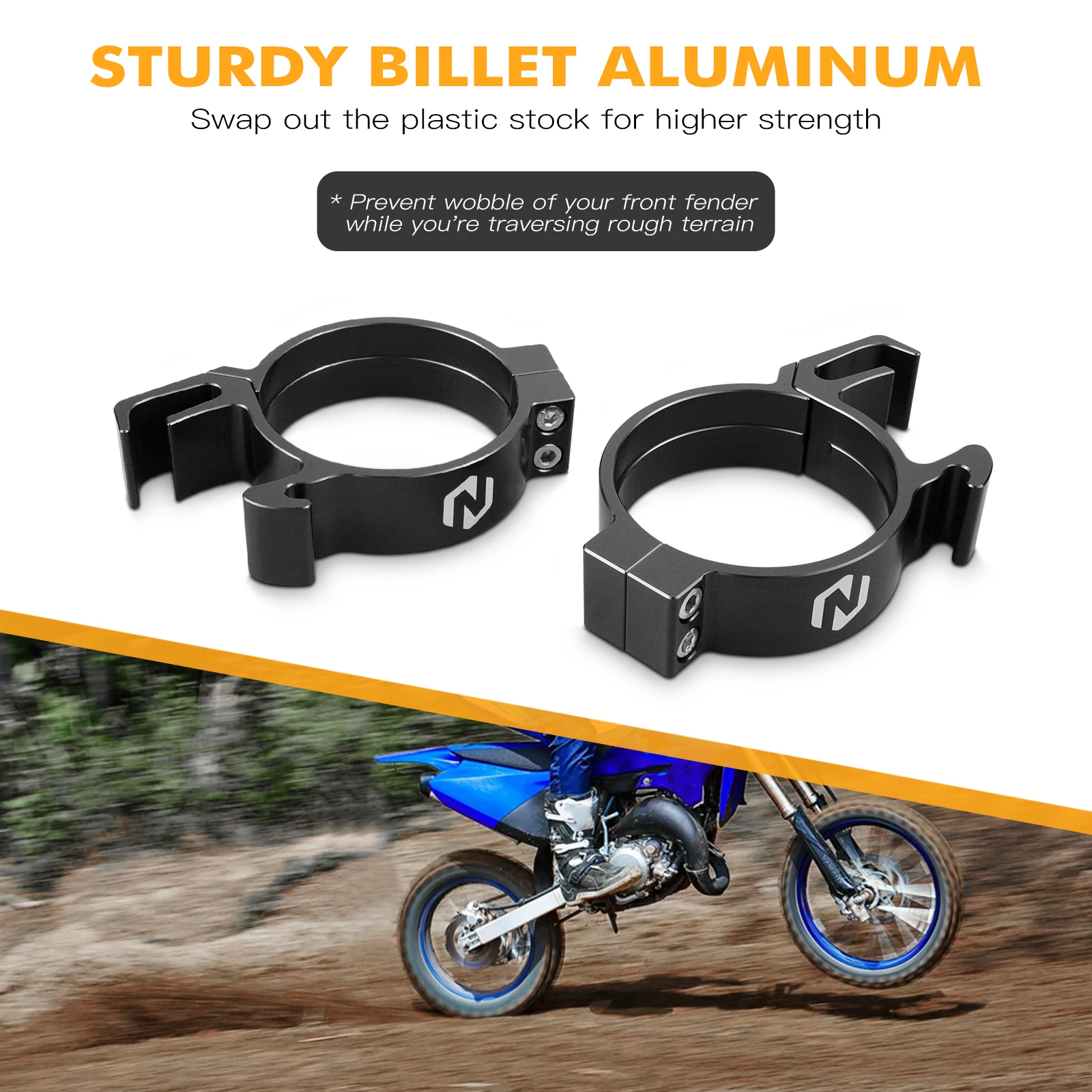 NICECNC Für Yamaha YZ85 YZ85 2002-2018 Motorrad Aluminium Kotflügel Vorne Halter Halterung Für Yamaha YZ80 YZ80 1993-2001 – Detail 6