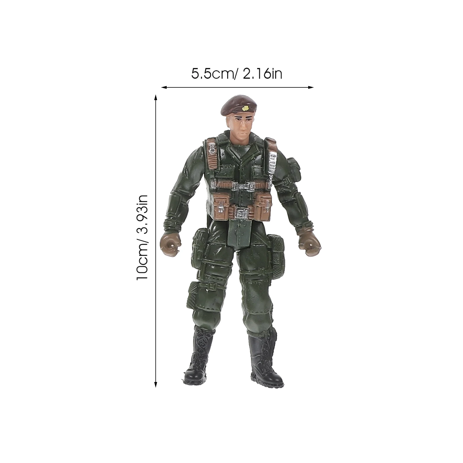 1 set Sand Table Soldier Model for Scene Layout Desktop Ornaments